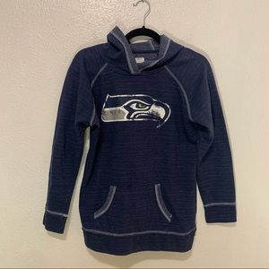 NFL Seattle Seahawks Team Apparel Womens Large Hoodie sweatshirt